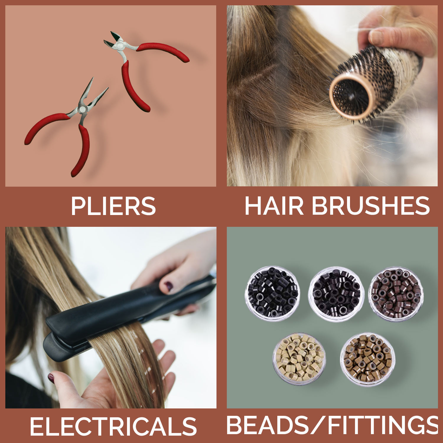 Hair Extension Tools & Equipment